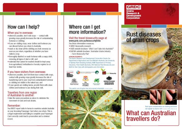 GRDC Rust Brochure